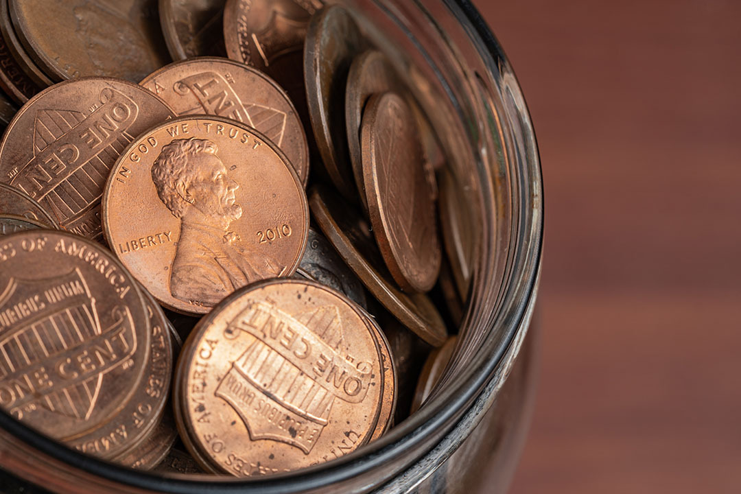 Image for Glass jar filled with pennies, representing limited healthcare marcomm budget and the importance of protecting key investmentsteaser